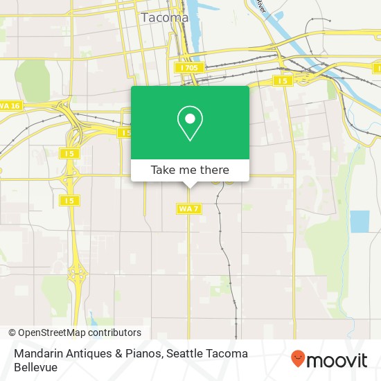 Mandarin Antiques & Pianos, 4001 Pacific Ave Tacoma, WA 98418 map