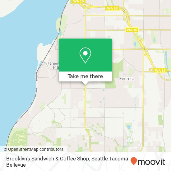 Brooklyn's Sandwich & Coffee Shop, 3318 Bridgeport Way W University Place, WA 98466 map