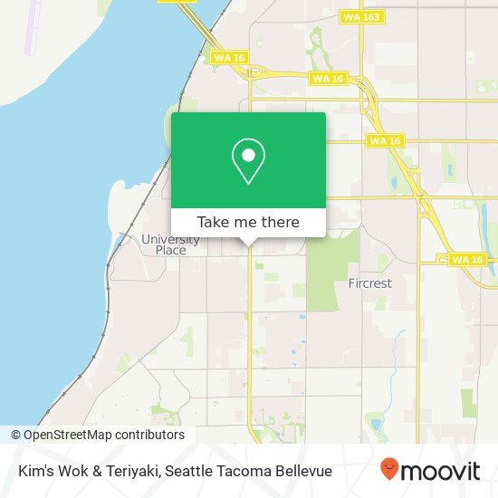 Kim's Wok & Teriyaki, 2620 Bridgeport Way W University Place, WA 98466 map