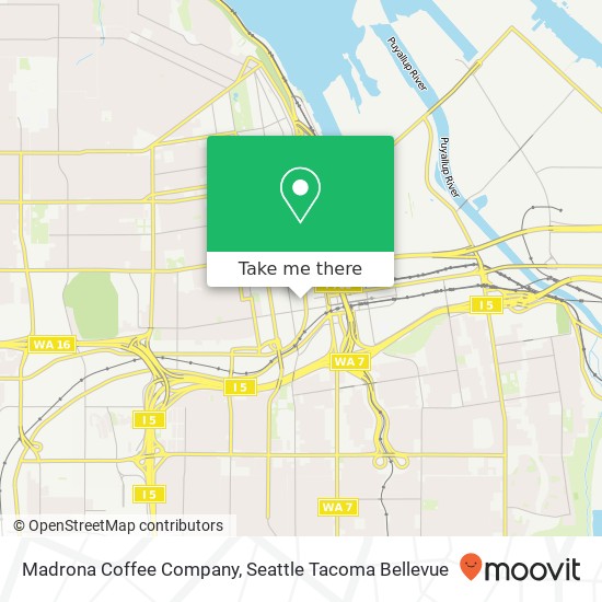 Madrona Coffee Company, 2361 Fawcett Ave Tacoma, WA 98402 map