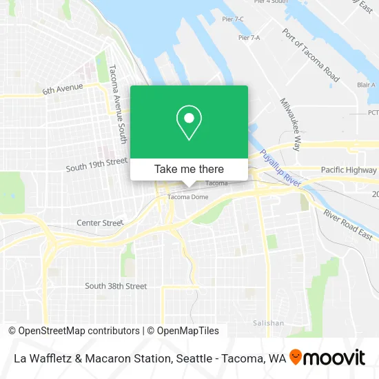 Mapa de La Waffletz & Macaron Station