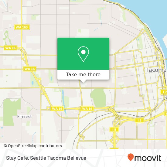 Stay Cafe, 1717 S Union Ave Tacoma, WA 98405 map