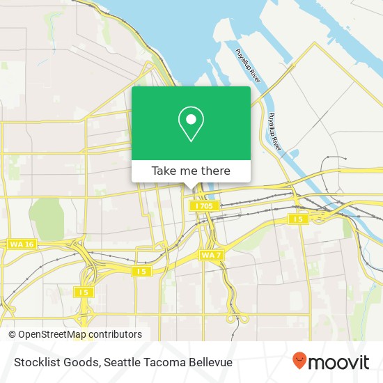 Stocklist Goods, 1936 Pacific Ave Tacoma, WA 98402 map