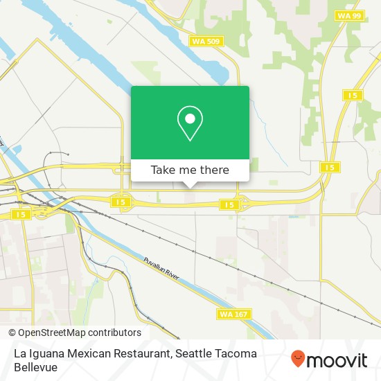 La Iguana Mexican Restaurant, 4420 Pacific Hwy E Fife, WA 98424 map