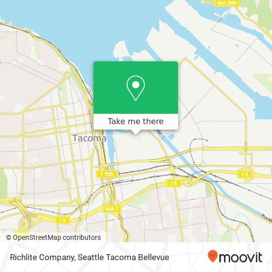 Richlite Company, 624 E 15th St Tacoma, WA 98421 map