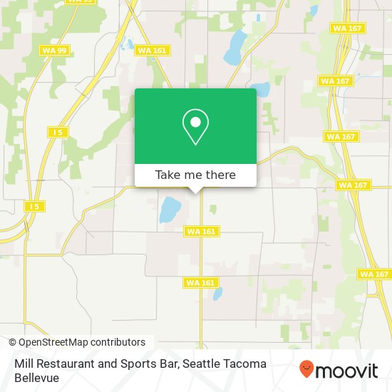 Mill Restaurant and Sports Bar, 900 Meridian Ave E Milton, WA 98354 map