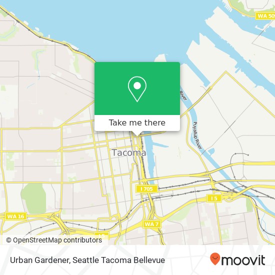 Urban Gardener, 1101 A St Tacoma, WA 98402 map