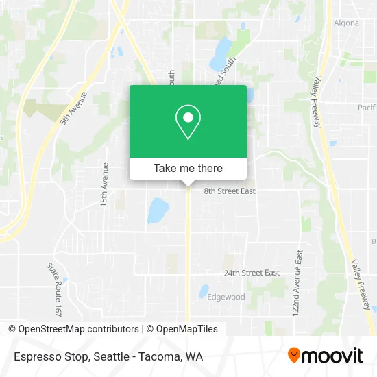 Espresso Stop map