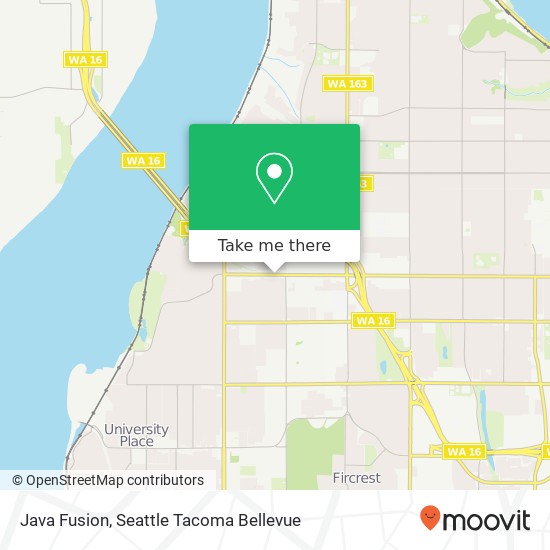 Java Fusion, 6820 6th Ave Tacoma, WA 98406 map