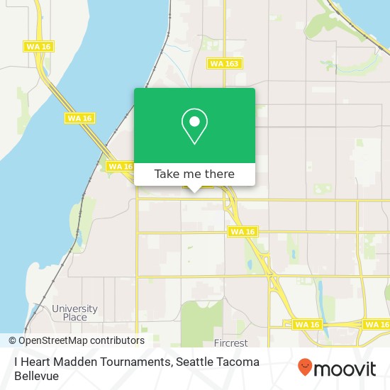 Mapa de I Heart Madden Tournaments