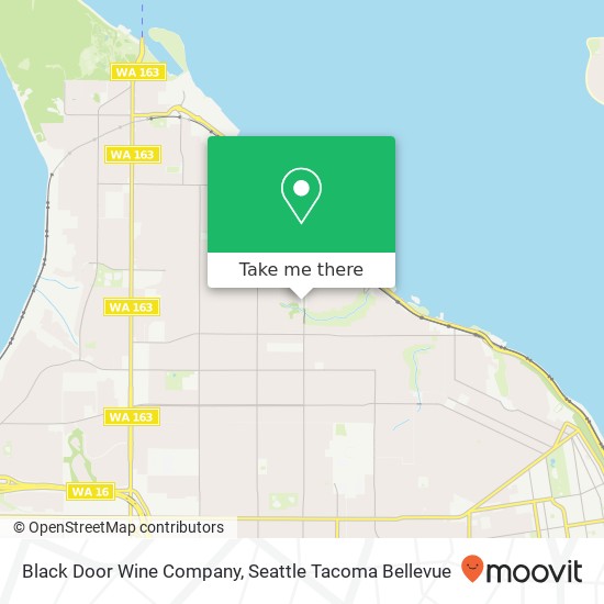 Black Door Wine Company map