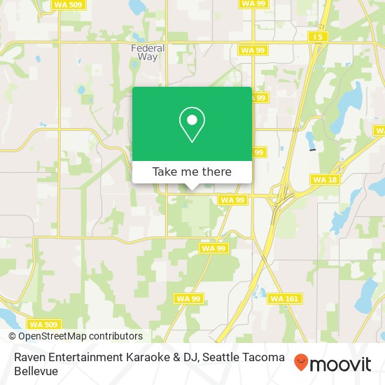 Raven Entertainment Karaoke & DJ map