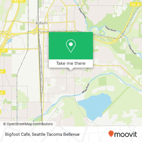 Bigfoot Cafe, 1335 26th St SE Auburn, WA 98002 map
