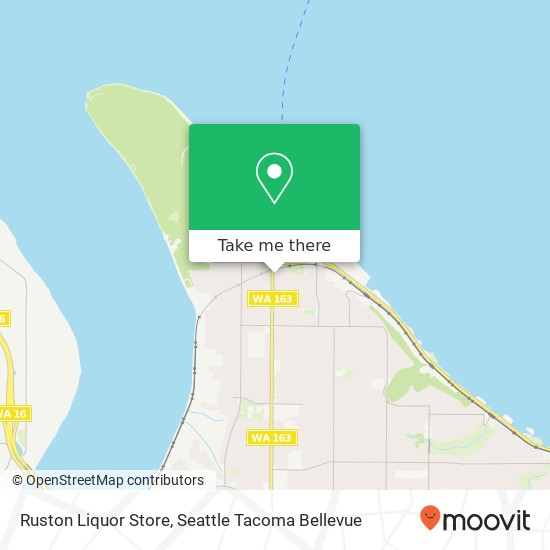 Ruston Liquor Store map