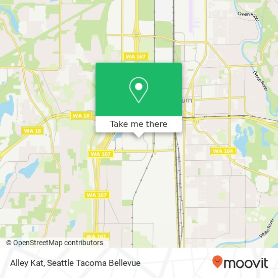 Mapa de Alley Kat, Auburn, WA 98001