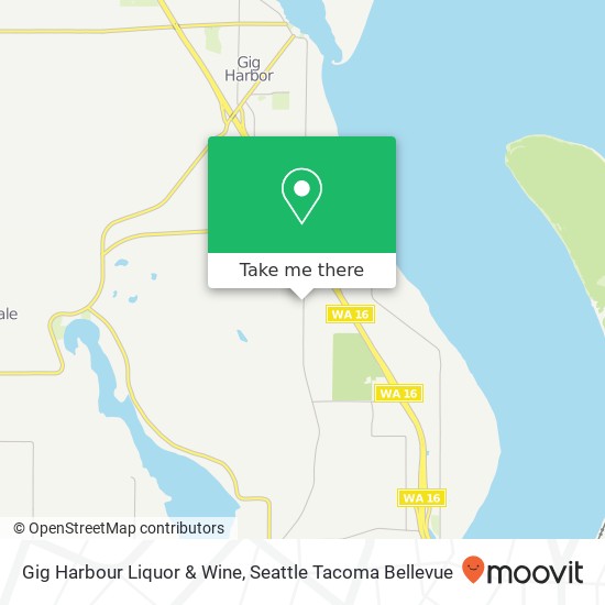 Mapa de Gig Harbour Liquor & Wine