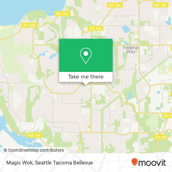 Magic Wok, 2327 SW 336th St Federal Way, WA 98023 map