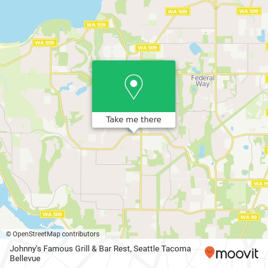 Johnny's Famous Grill & Bar Rest, 2318 SW 336th St Federal Way, WA 98023 map