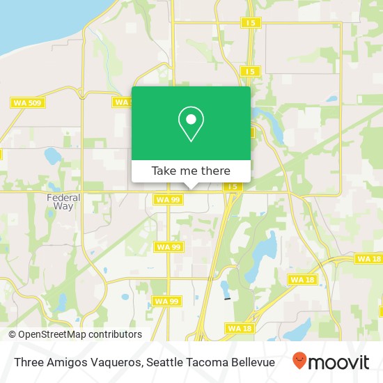 Three Amigos Vaqueros, 2016 S 320th St Federal Way, WA 98003 map