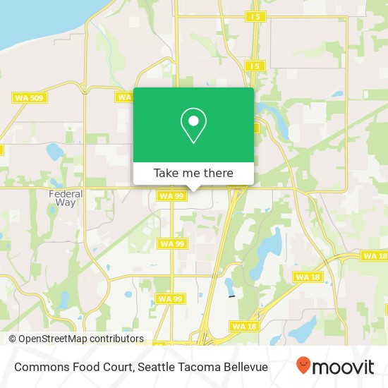 Commons Food Court, S Commons Federal Way, WA 98003 map