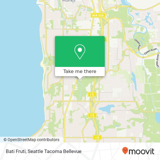 Bati Fruti, 26212 Pacific Hwy S Kent, WA 98032 map