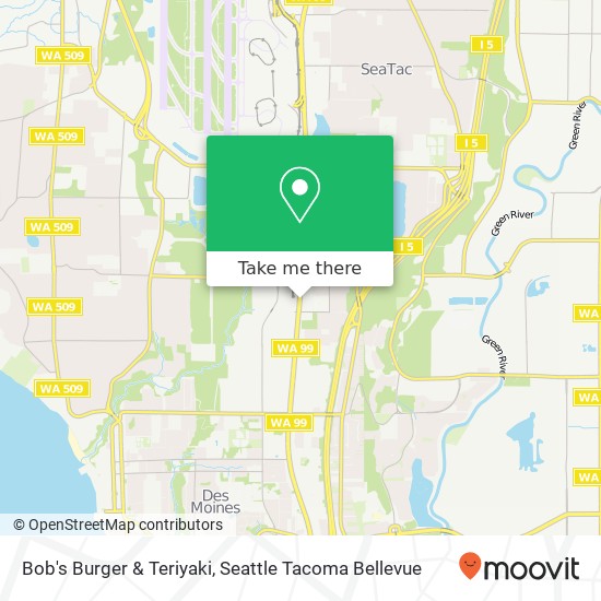 Bob's Burger & Teriyaki, 20054 Pacific Hwy S Seatac, WA 98198 map