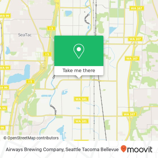 Airways Brewing Company, S 196th St Kent, WA 98032 map
