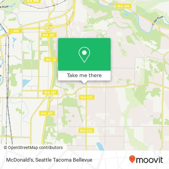 McDonald's, 10715 SE 174th St Renton, WA 98055 map