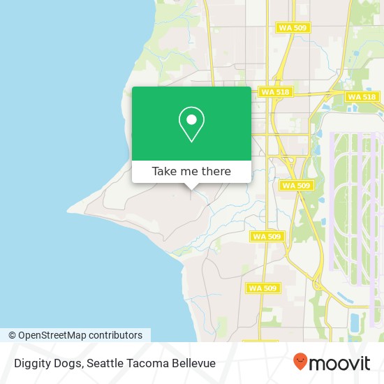 Diggity Dogs, 16616 14th Ave SW Burien, WA 98166 map