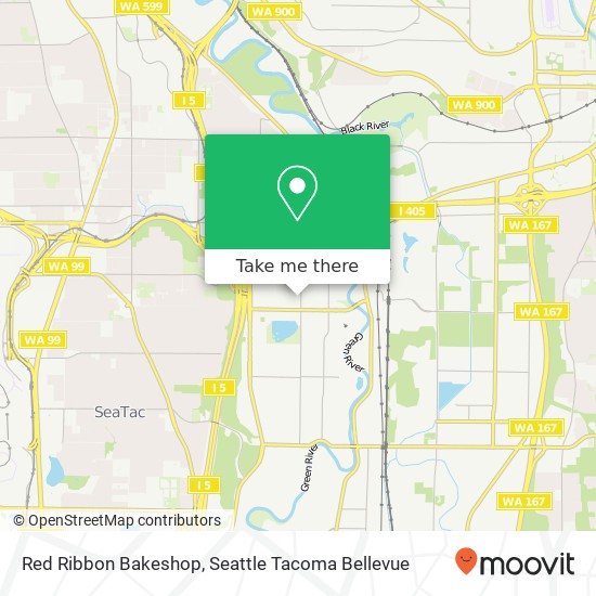 Red Ribbon Bakeshop, 1372 Southcenter Mall Tukwila, WA 98188 map