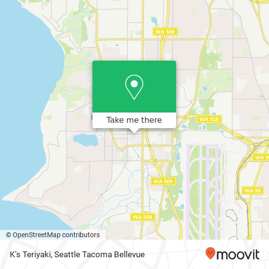 K's Teriyaki, 202 SW 153rd St Burien, WA 98166 map