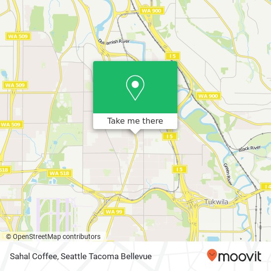 Sahal Coffee, Tukwila International Blvd Tukwila, WA 98168 map