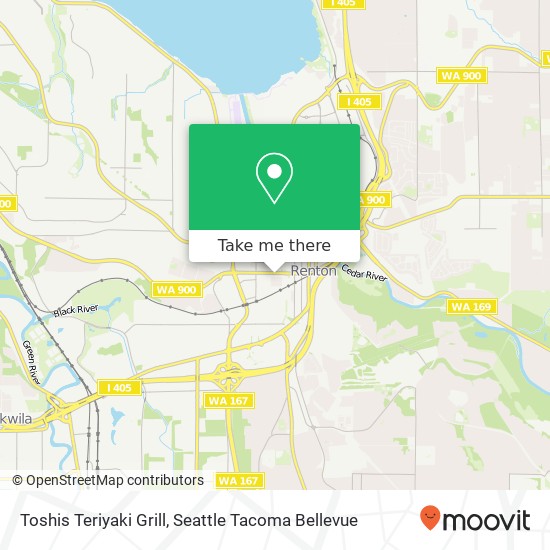 Toshis Teriyaki Grill, 509 S 3rd St Renton, WA 98057 map