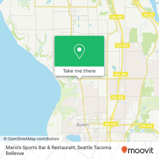 Mario's Sports Bar & Restaurant, 12803 Ambaum Blvd SW Burien, WA 98146 map