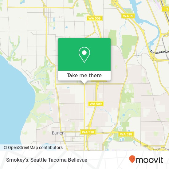 Smokey's, 12806 1st Ave S Burien, WA 98168 map