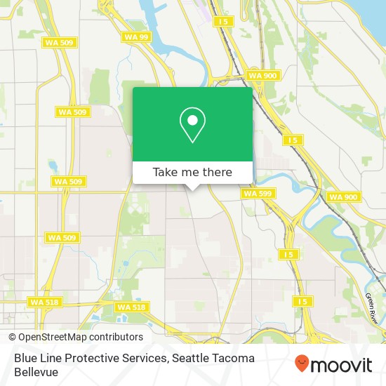Blue Line Protective Services, 2901 S 128th St Tukwila, WA 98168 map