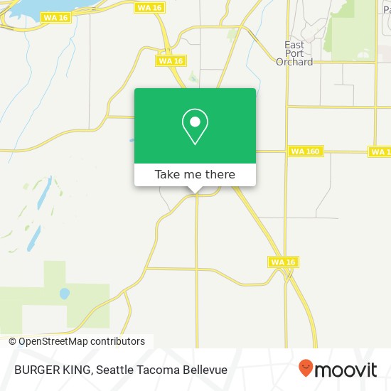 BURGER KING, 429 SW Sedgwick Rd Port Orchard, WA 98367 map