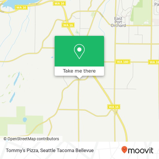 Tommy's Pizza, 375 SW Sedgwick Rd Port Orchard, WA 98367 map