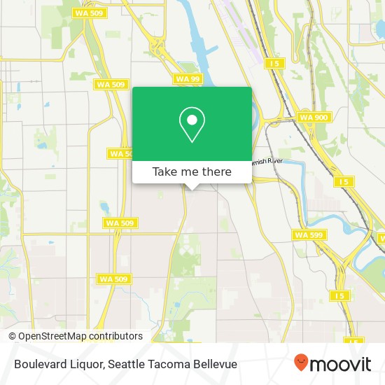 Mapa de Boulevard Liquor