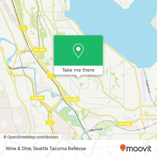 Wine & Dine map