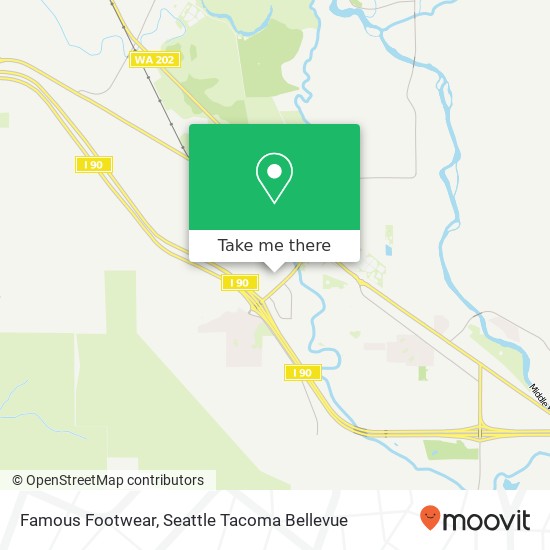 Famous Footwear, 461 S Fork Ave SW North Bend, WA 98045 map