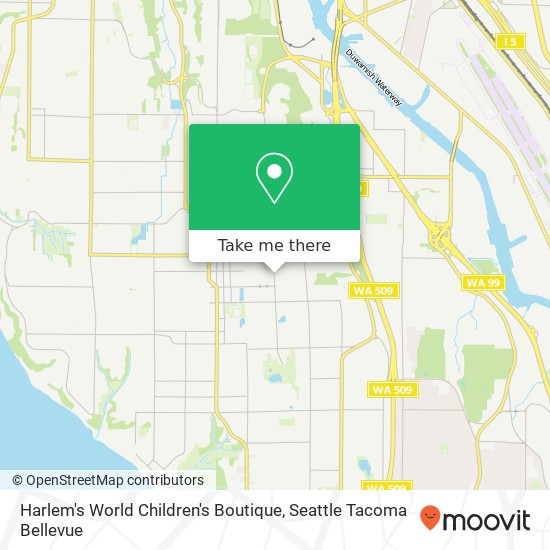 Harlem's World Children's Boutique, 9830 8th Ave SW Seattle, WA 98106 map