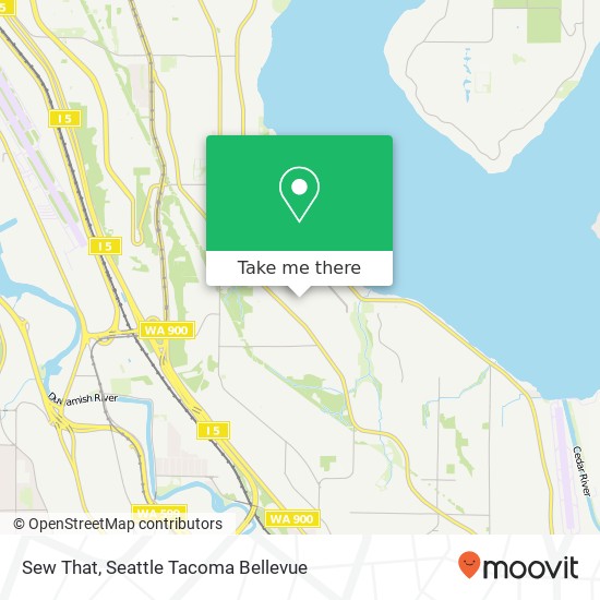 Sew That, 10021 61st Ave S Seattle, WA 98178 map