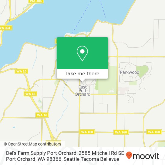 Del's Farm Supply Port Orchard, 2585 Mitchell Rd SE Port Orchard, WA 98366 map