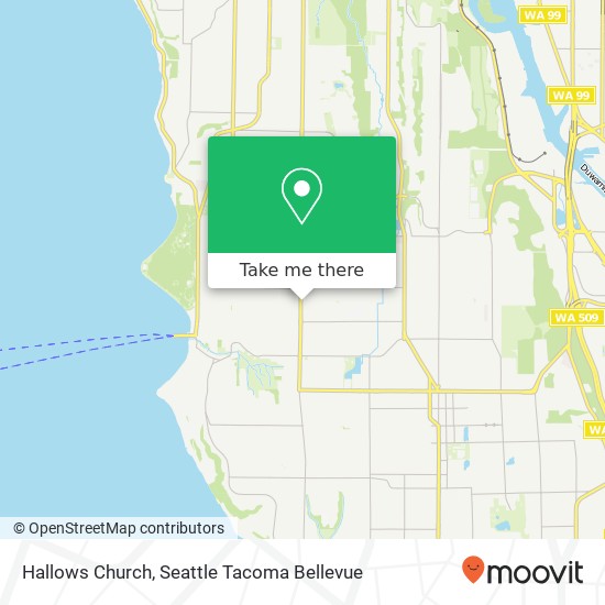 Hallows Church, 3420 SW Cloverdale St Seattle, WA 98126 map