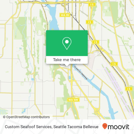 Custom Seafoof Services, 206 SW Michigan St Seattle, WA 98106 map