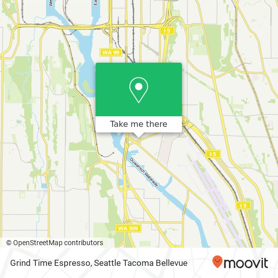 Grind Time Espresso, 6185 4th Ave S Seattle, WA 98108 map