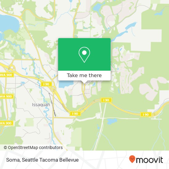 Mapa de Soma, 1520 Highlands Dr NE Issaquah, WA 98029