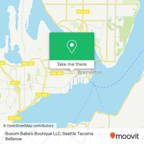 Buxom Babe's Boutique LLC, 1217 4th St Bremerton, WA 98337 map