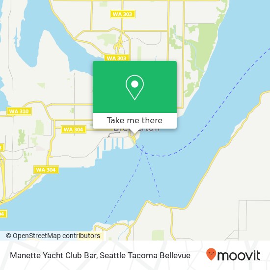 Manette Yacht Club Bar, Bremerton, WA 98337 map